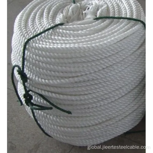 Hite Color Paper Rope White Color PP Rope with Coil Packing Factory